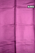 Tussar fancy saree purple color allover thread weaving with self pallu and attached plain blouse