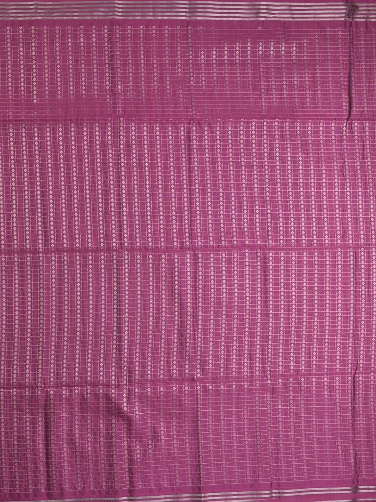 Vintage pattu saree wine color allover zari weaves & kaddi border with rich pallu and contrast plain blouse