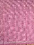 Saree pink color