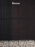Maheshwari fancy saree light pink color allover prints & zari border with zari pallu and plain blouse