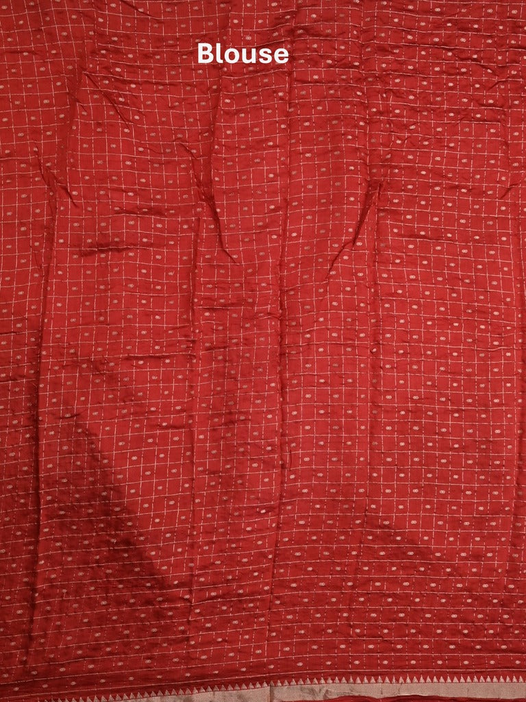 Munga bandhani fancy saree pink color allover work & small zari border with contrast pallu and blouse