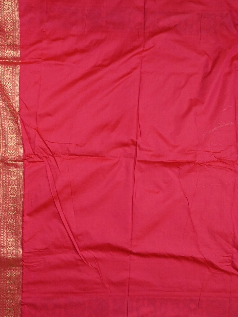 Banaras pattu saree light cream color allover zari motifs & paithani border with paithani pallu and contrast blouse