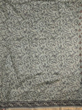 Maheshwari fancy saree grey color allover prints & small zari border with printed pallu and printed blouse