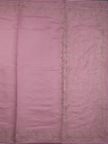 Tussar fancy saree light pink color allover thread weaving butis & fancy border with running pallu and blouse