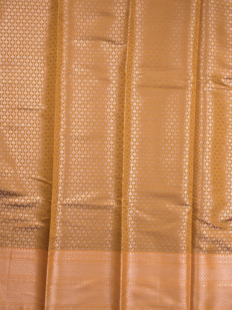 Chanderi fancy saree light purple color allover zari motifs & zari border with short pallu and contrast blouse