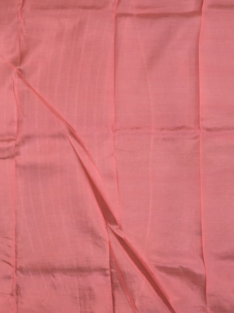 Mangalagiri fancy saree navy blue color allover zari stripes with contrast pallu and contrast plain blouse