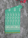 Saree lux green color