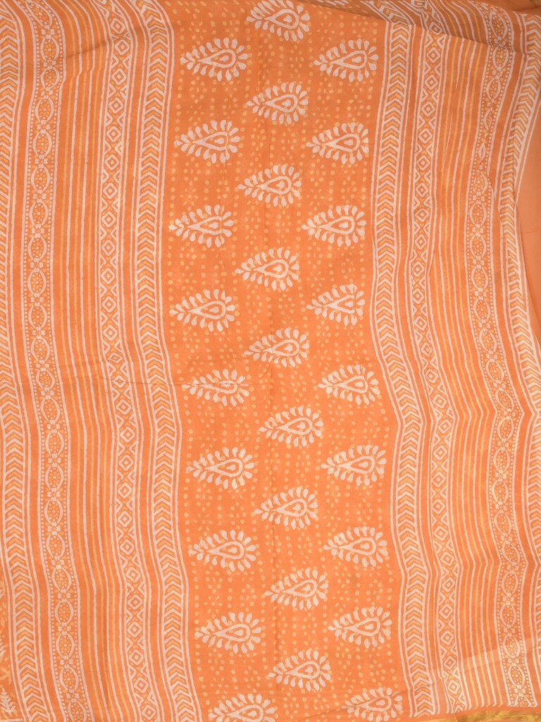 Saree orange color