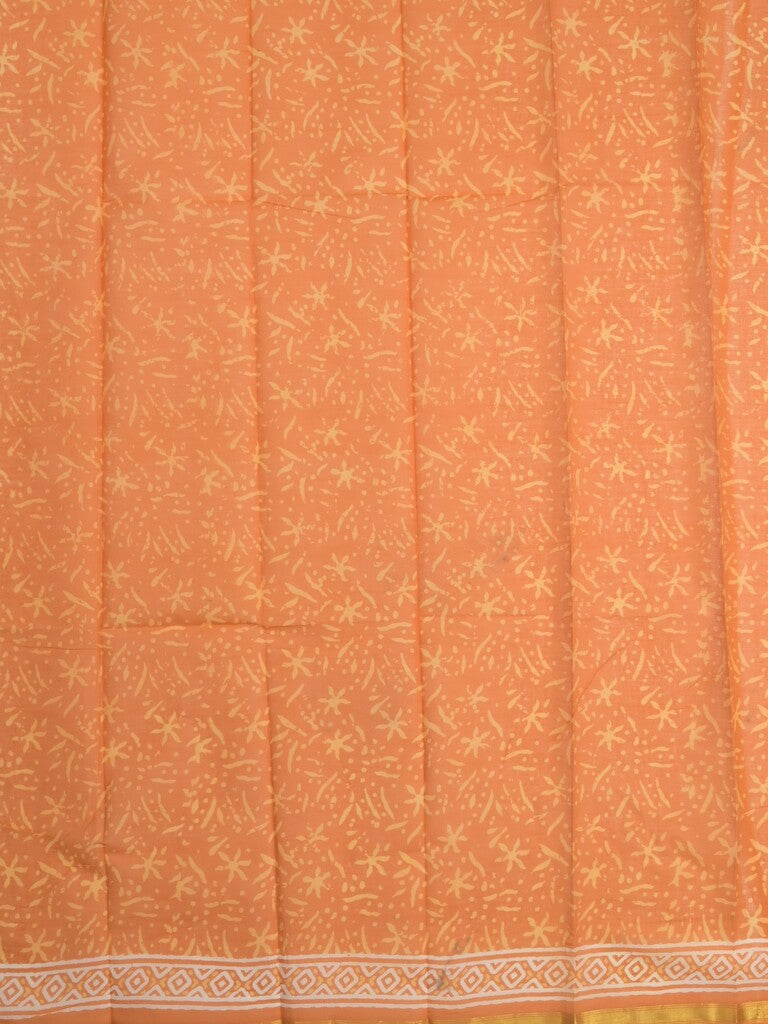Saree orange color