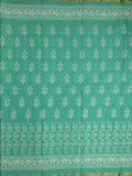 Saree lux green color