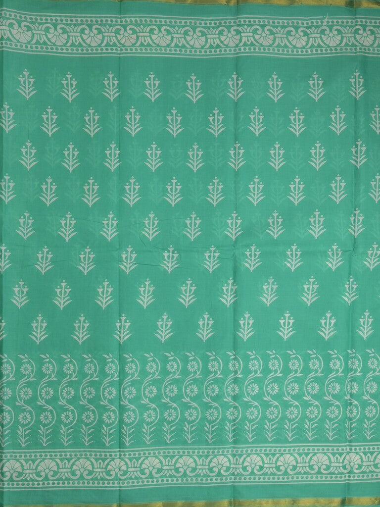 Saree lux green color