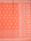 Saree orange color
