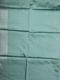 Tussar fancy saree dark beige color allover zari motifs & zari border with rich pallu and contrast plain blouse
