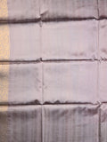Tussar fancy saree onion pink color allover zari motifs & zari border with rich pallu and contrast plain blouse