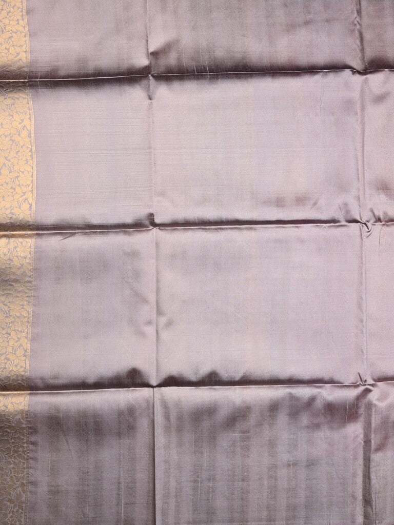 Tussar fancy saree onion pink color allover zari motifs & zari border with rich pallu and contrast plain blouse