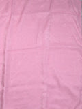 Organza shimmer fancy saree baby pink color allover embroidery motifs & embroidery border with running pallu and self blouse