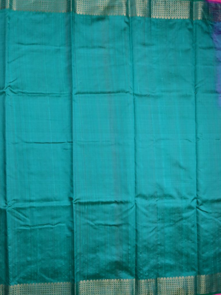 Raw silk pattu saree baby pink color allover zari motifs & zari border with contrast plain pallu and plain blouse