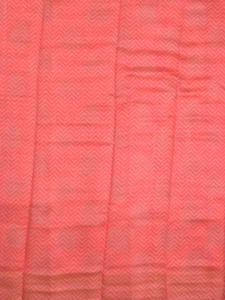 Maheshwari fancy saree baby pink color allover zari motifs & zari border with brocade pallu and attached plain blouse