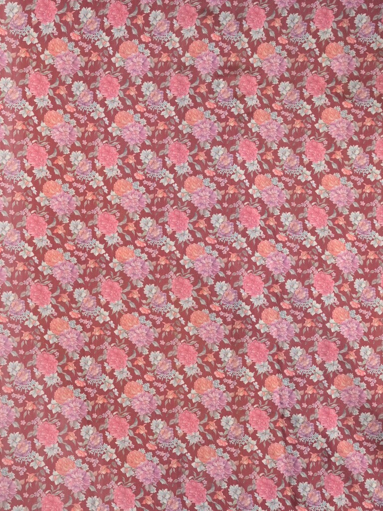 Tussar fancy saree golden yellow color allover prints & printed border with contrast pallu and printed blouse