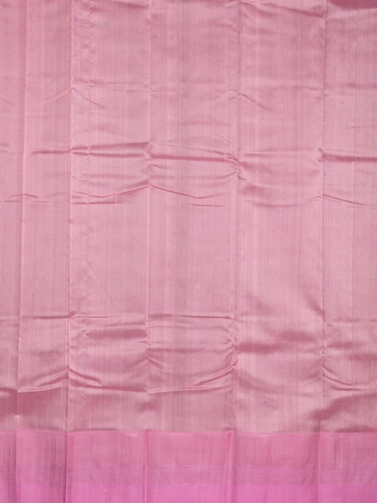 Minister cotton saree olive green color allover plain & contrast temple border with contrast pallu and attached plain blouse