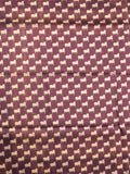 Tussar fancy saree wine color allover plain & contrast printed border with running pallu and printed blouse