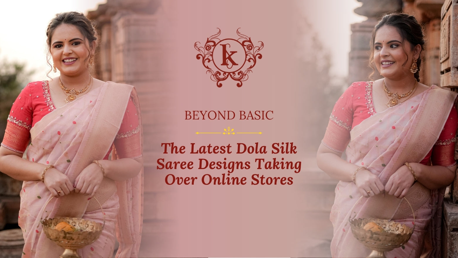 Beyond Basic: The Latest Dola Silk Saree Designs Taking Over Online Stores