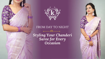 From Day to Night: Styling Your Chanderi Saree for Every Occasion