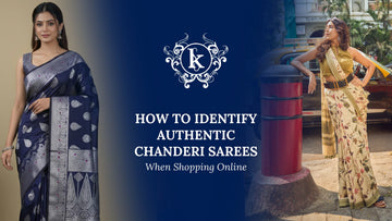 How to Identify Authentic Chanderi Sarees When Shopping Online