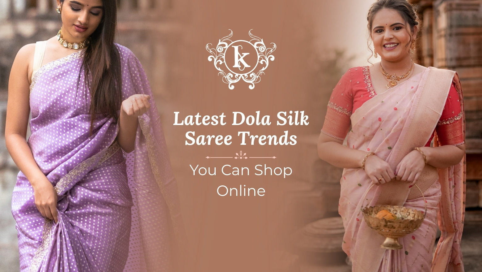 Latest Dola Silk Saree Trends You Can Shop Online