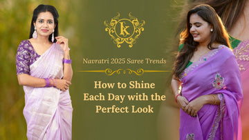 Navratri 2025 Saree Trends: How to Shine Each Day with the Perfect Look