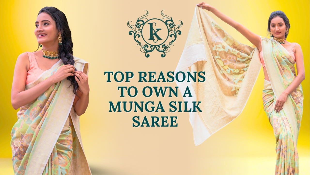 Top Reasons to Own a Munga Silk Saree