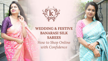 Wedding & Festive Banarasi Silk Sarees: How to Shop Online with Confidence