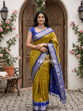Light weight kanchi pattu sarees for women | purple | zari border | party wear