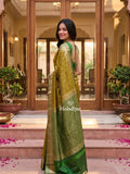 Leight weight kanchi pattu saree for women | royal blue | zari border | party wear