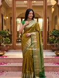 Leight weight kanchi pattu saree for women | royal blue | zari border | party wear