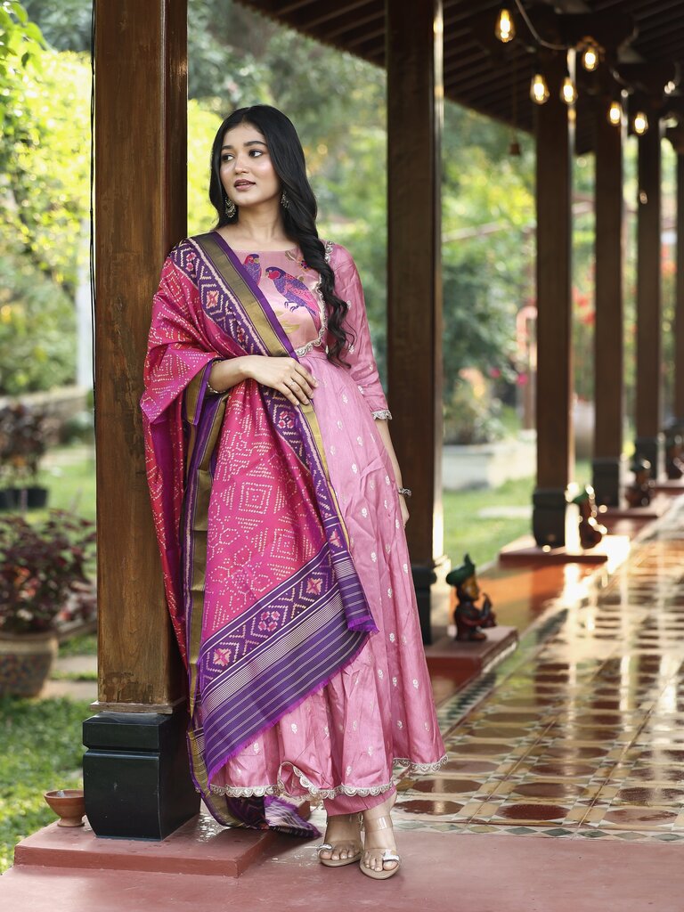 Designer Kurti for Women | purple | festive & party wear