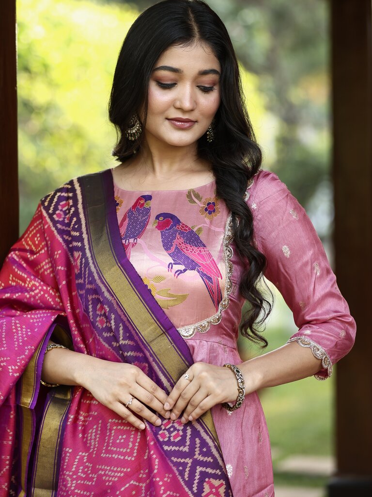 Designer Kurti for Women | purple | festive & party wear