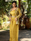 Designer Co-Ord Set for Women | yellow | festive & paty wear