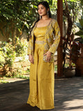 Designer Co-Ord Set for Women | yellow | festive & paty wear