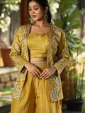 Designer Co-Ord Set for Women | yellow | festive & paty wear