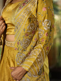 Designer Co-Ord Set for Women | yellow | festive & paty wear