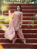 Designer embroidery kuthi set for women | beige | party wear