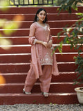 Designer embroidery kuthi set for women | beige | party wear