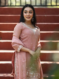 Designer embroidery kuthi set for women | beige | party wear