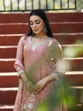 Designer embroidery kuthi set for women | beige | party wear