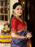 Rajkot patola saree for women | white | contrast border | festive & party wear