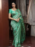 Rocket sarees for women | white | ready to wear | stitched blouse