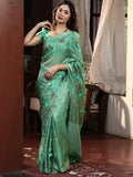 Rocket sarees for women | white | ready to wear | stitched blouse