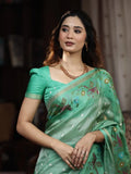Rocket sarees for women | white | ready to wear | stitched blouse