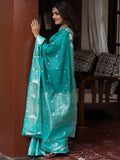 Rocket sarees for women | white | ready to wear | stitched blouse
